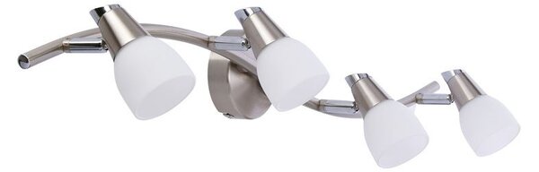 Stropní bodové osvětlení SELIA - 4xG9, 40W, chromované