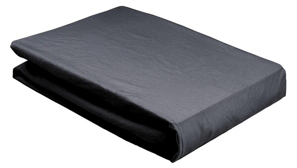 ELASTICKÉ PROSTĚRADLO, žerzej, antracitová, tmavě šedá, 140/200 cm Joop! - Prostěradla, Online Only