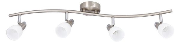 Stropní bodové osvětlení SELIA - 4xG9, 40W, chromované