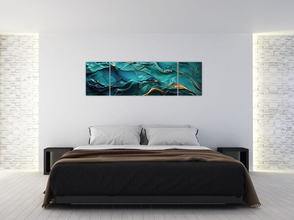 Obraz - Abstraktní textury (170x50 cm)