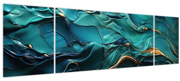 Obraz - Abstraktní textury (170x50 cm)