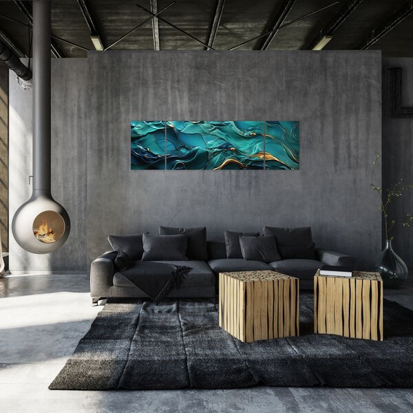 Obraz - Abstraktní textury (170x50 cm)