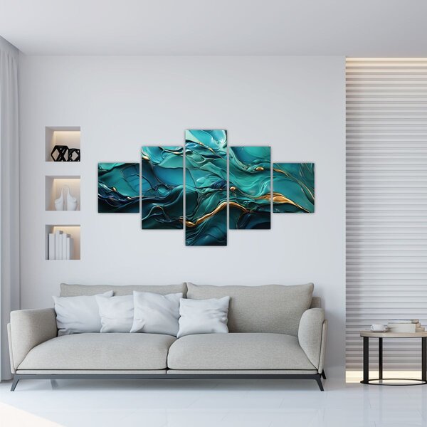 Obraz - Abstraktní textury (125x70 cm)