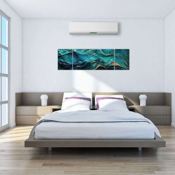 Obraz - Abstraktní textury (170x50 cm)