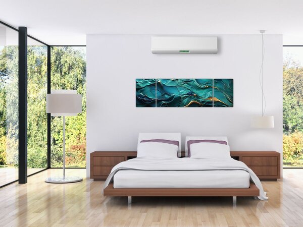 Obraz - Abstraktní textury (170x50 cm)