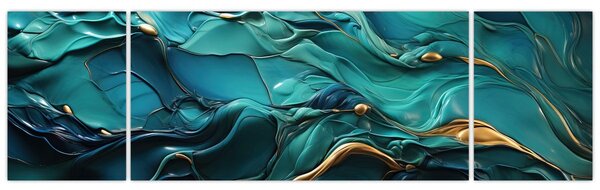 Obraz - Abstraktní textury (170x50 cm)