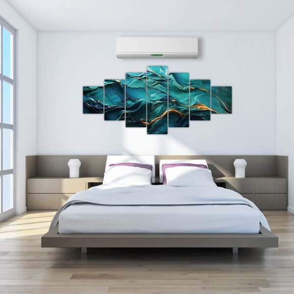 Obraz - Abstraktní textury (210x100 cm)