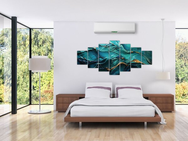 Obraz - Abstraktní textury (210x100 cm)