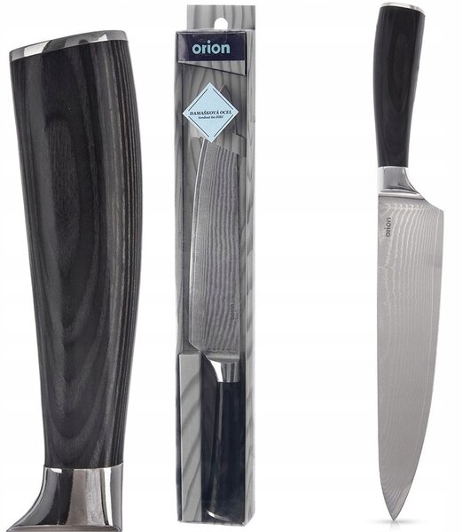 Nůž ocel DAMASCUS 33,5 cm /Orion