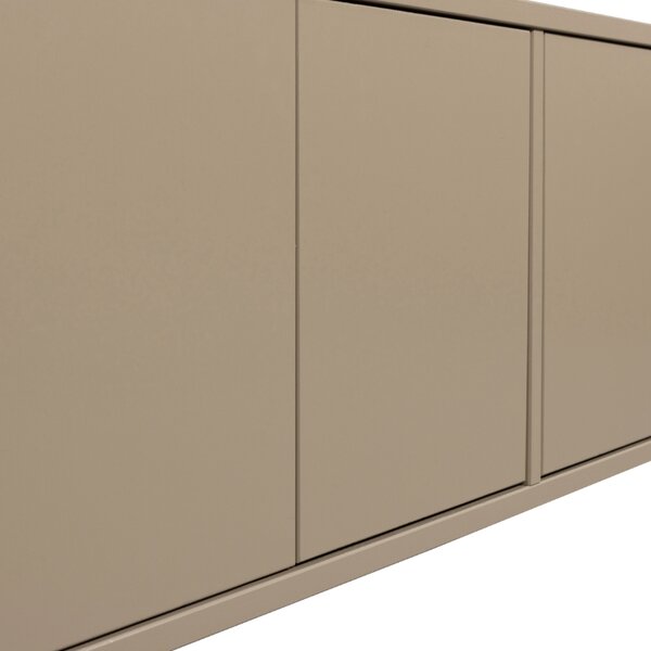 WOOOD Světle hnědý dřevěný TV stolek Tina 120 x 44 cm