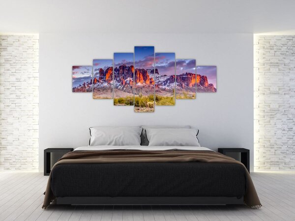 Obraz - Pohoří v Arizoně (210x100 cm)