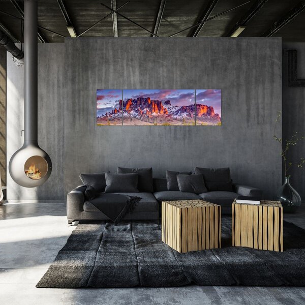 Obraz - Pohoří v Arizoně (170x50 cm)