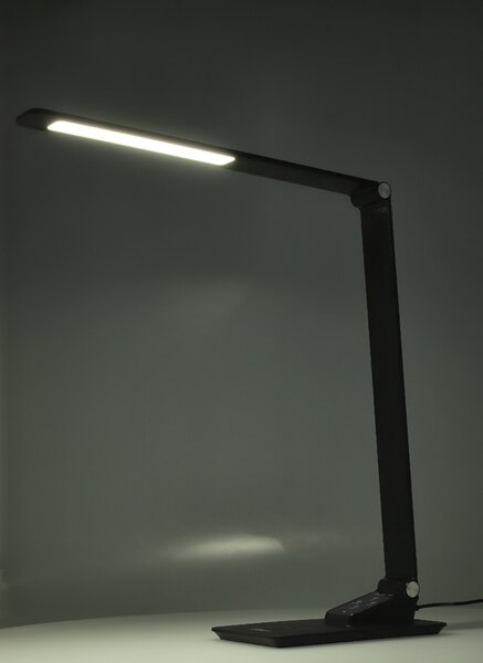 Stolní LED lampa PETRA černá