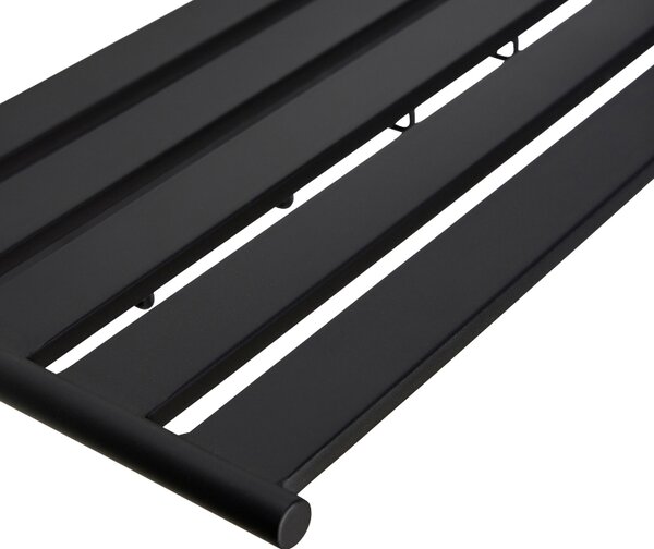 Černý kovový nástěnný věšák Hübsch Fusion 81 cm