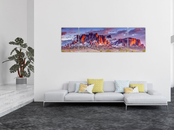 Obraz - Pohoří v Arizoně (170x50 cm)