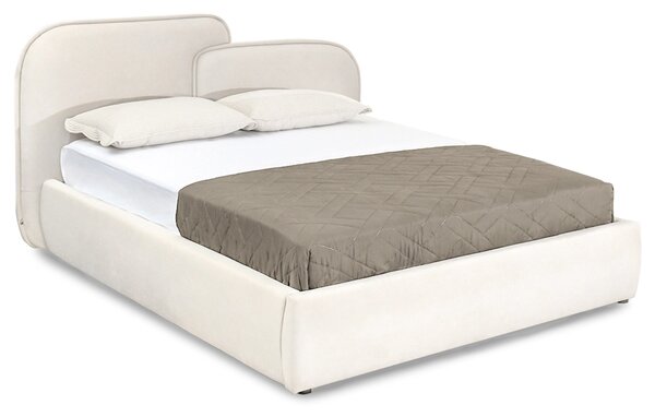 Designová postel 180x200 KANANI - krémová