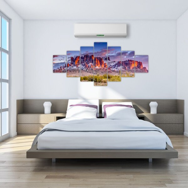 Obraz - Pohoří v Arizoně (210x100 cm)