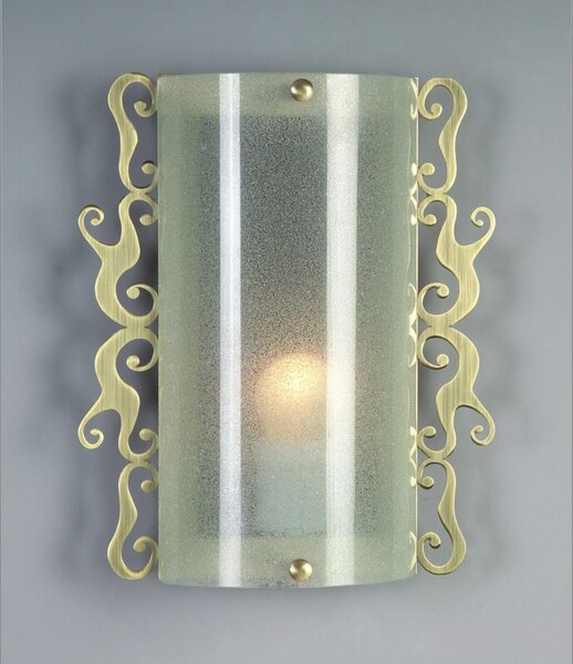 Nástěnné osvětlení CASABLANCA - 1xE27, 60W, patina