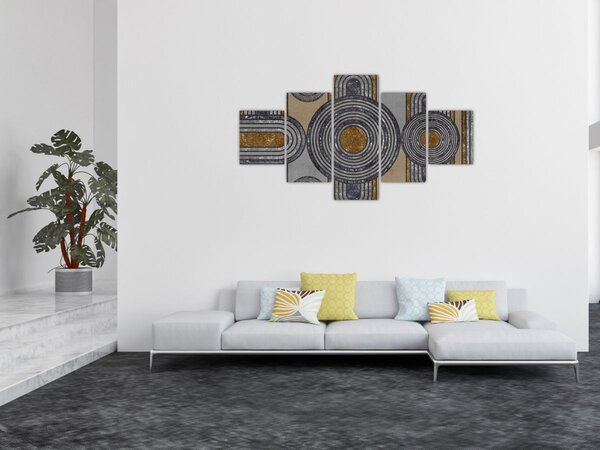 Obraz - Dekorativní vzory (125x70 cm)