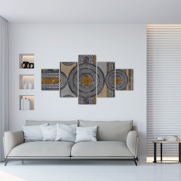 Obraz - Dekorativní vzory (125x70 cm)