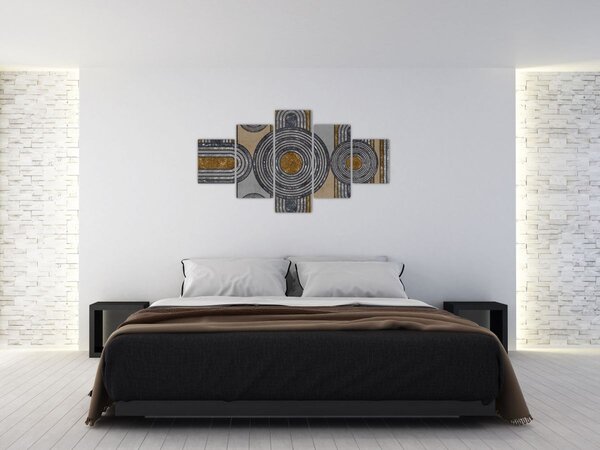 Obraz - Dekorativní vzory (125x70 cm)