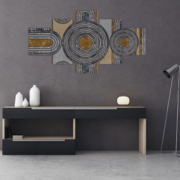 Obraz - Dekorativní vzory (125x70 cm)