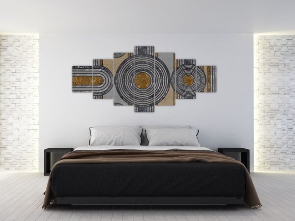 Obraz - Dekorativní vzory (210x100 cm)