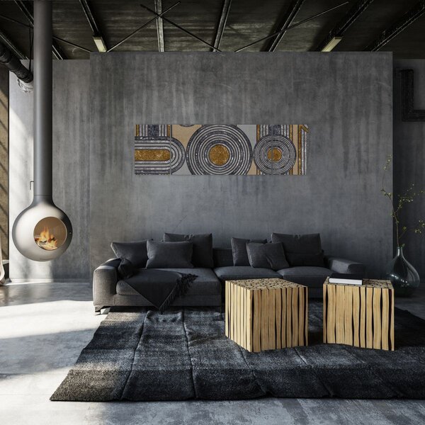 Obraz - Dekorativní vzory (170x50 cm)