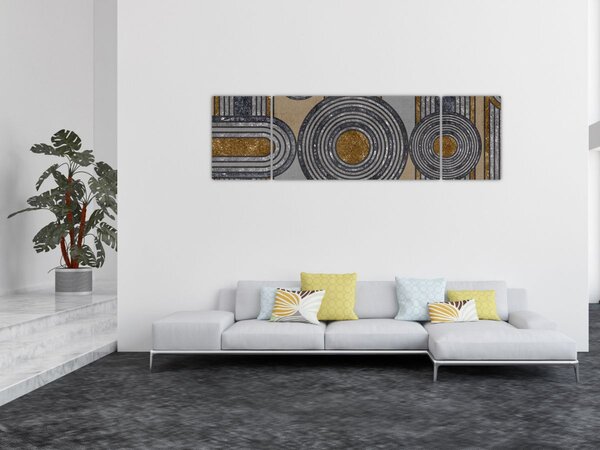 Obraz - Dekorativní vzory (170x50 cm)