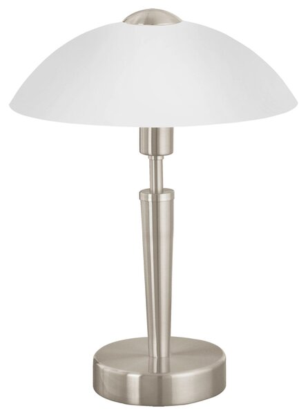 Stolní lampa SOLO 1 matný nikl