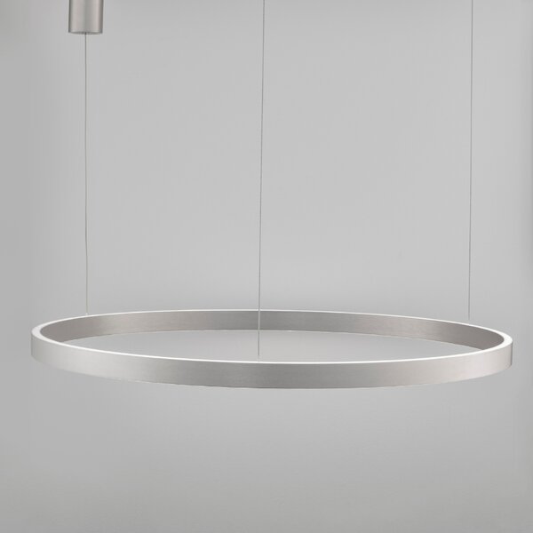 Stříbrné závěsné LED světlo Nova Luce Elowen 98 cm
