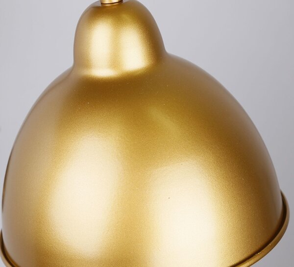 Čtecí lampa s ramenem TRUCK - 1xE27, 40W, černá / zlatá