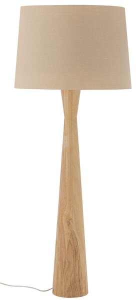 Bloomingville Dřevěná stojací lampa Leonor 130 cm