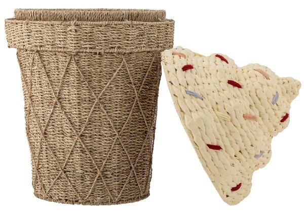 Bloomingville Úložný koš z přírodních vláken Cillie 72 cm