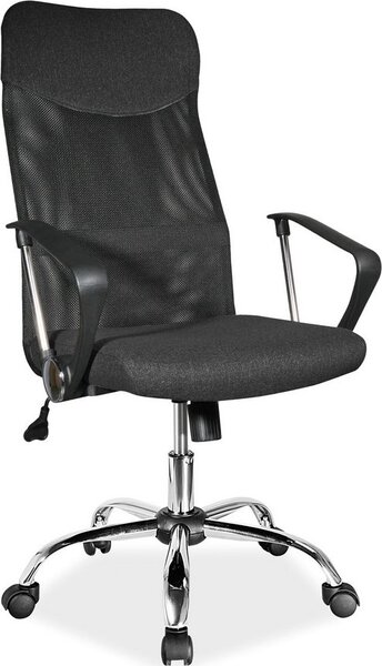 Casarredo - Komfort nábytek Kancelářská židle Q-025 černá látka