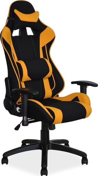 Casarredo - Komfort nábytek Kancelářské herní křeslo VIPER žlutá/černá