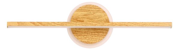 Dřevěné LED nástěnné svítidlo BATUTA 1 - 10W, 3000K (teplá bílá), hnědé
