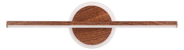 Dřevěné LED nástěnné svítidlo BATUTA 1 - 10W, 3000K (teplá bílá), ořech