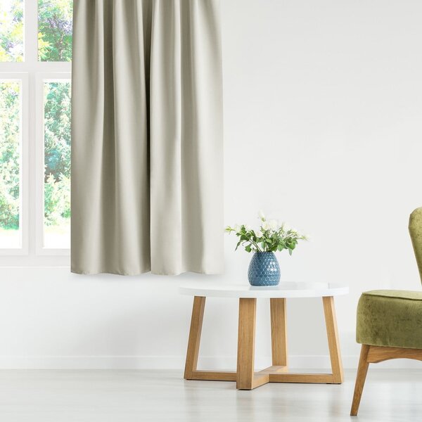 Krémový dimout závěs 140x175 cm Kierra – Restilo