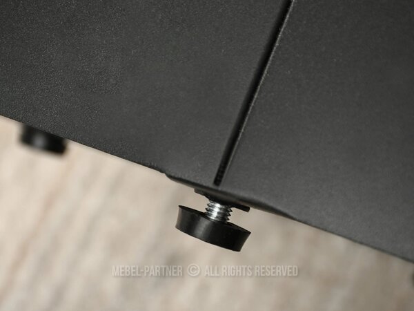 Designový konferenční stolek HAPR - bronzové sklo / černý