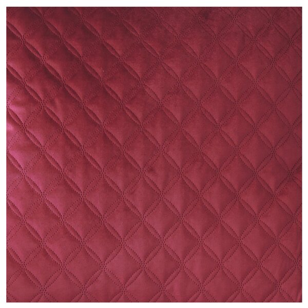 Dekorační polštář BARS vínová, 45x45 cm