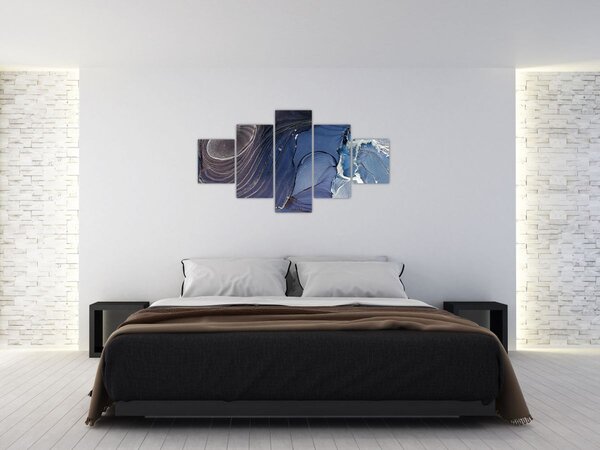 Obraz - Mramorovaný inkoust (125x70 cm)