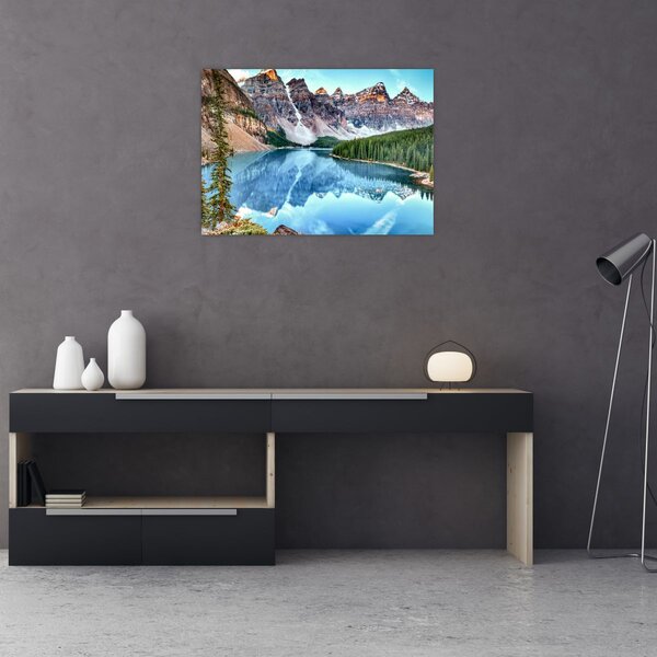 Obraz - Moraine lake (70x50 cm)