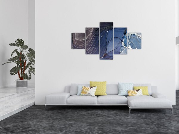 Obraz - Mramorovaný inkoust (125x70 cm)