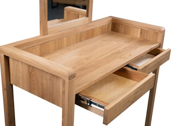 TOALETNÍ STOLEK, divoký dub, 100/45/75-135 cm Linea Natura, Online Only