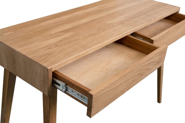 KONZOLOVÝ STOLEK, divoký dub, dřevo, 110/40/75 cm Linea Natura - Online Only konferenční stolky, Online Only