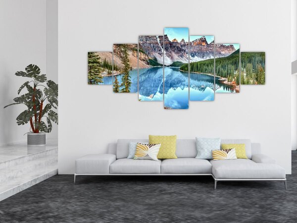 Obraz - Moraine lake (210x100 cm)