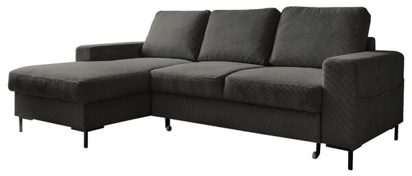 ROHOVÁ SEDAČKA, textil, šedá MID.YOU - Sedací soupravy, Online Only
