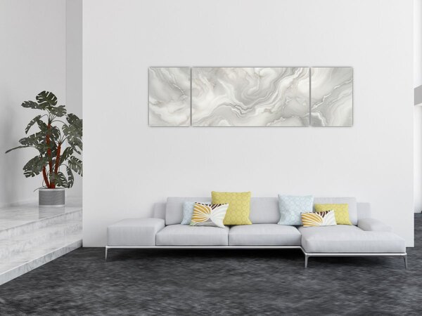 Obraz - Přírodní mramorová textura (170x50 cm)