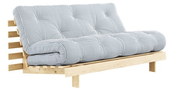 Bílá/světle modrá rozkládací pohovka 160 cm Roots – Karup Design